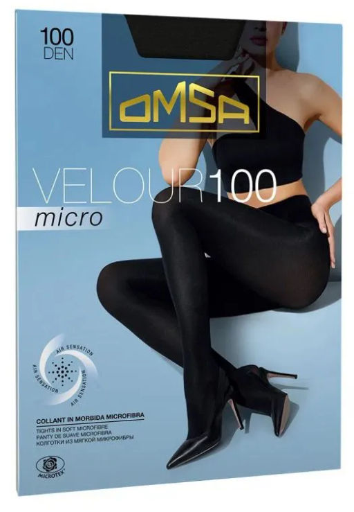 Колготки Omsa VELOUR MICRO 100  фото 3