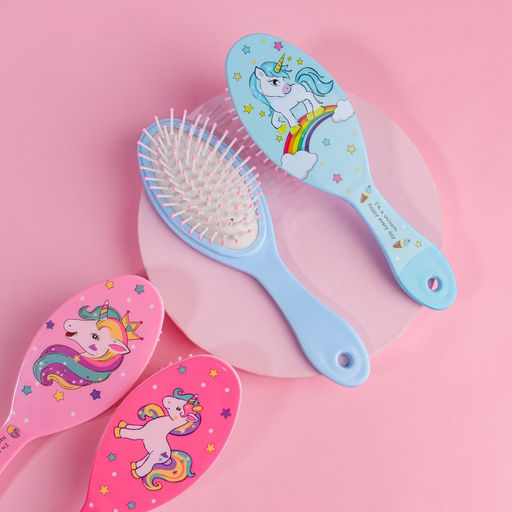 Цена за 2 шт. Расчёска массажная, 5.5×17.5 см, рисунок МИКС