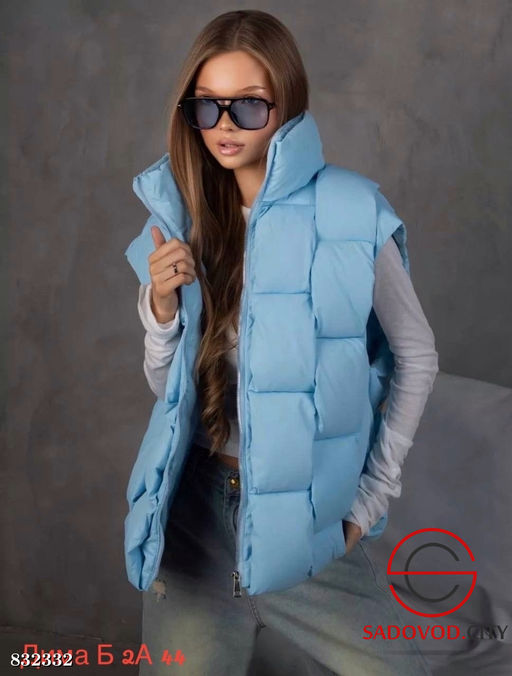 Жилетка женская на молнии