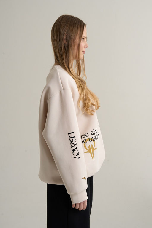 Свитшот Бежевый KAI Sweatshirt - Anta фото 5