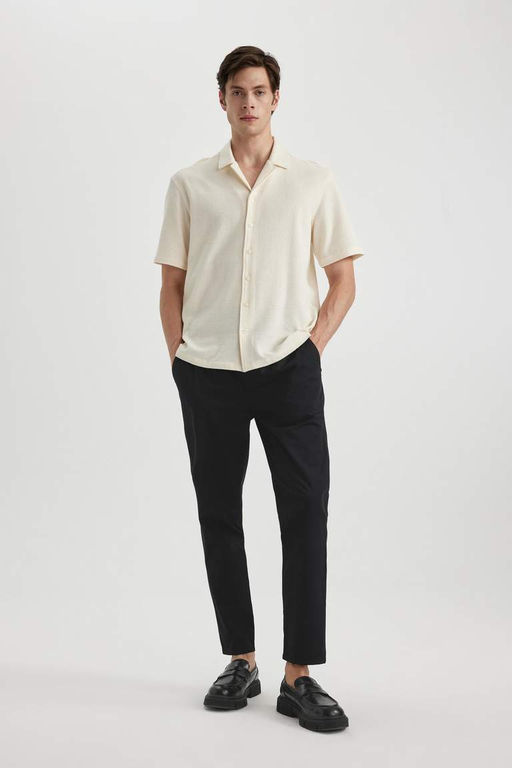 Брюки Jogger скинни из габардина - Defacto фото 6