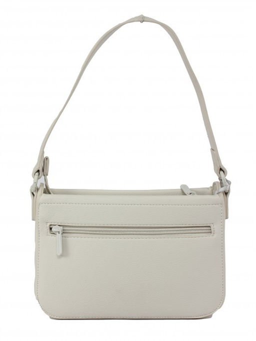 Сумка женская искусственная кожа DJ-СМ 7423-COCONUT CREAM, 1отд, плечевой ремень, кремовый SALE 265263 - Adelia фото 6