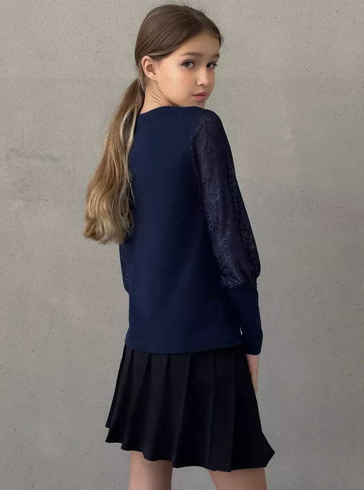 CRB wear/CWJG 63600-20 Джемпер для девочки,белый/Ex.Cherubino  фото 14