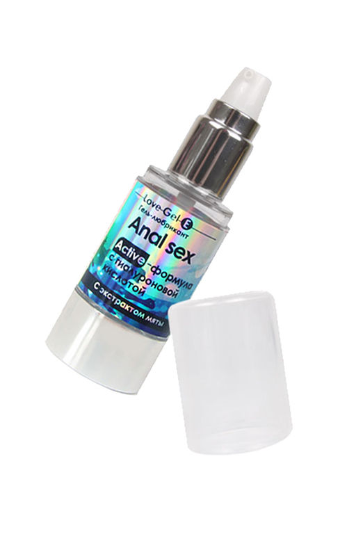 Гель-лубрикант ANAL SEX, с гиалуроновой кислотой, c экстрактом мяты 20 г - Биоритм фото 3