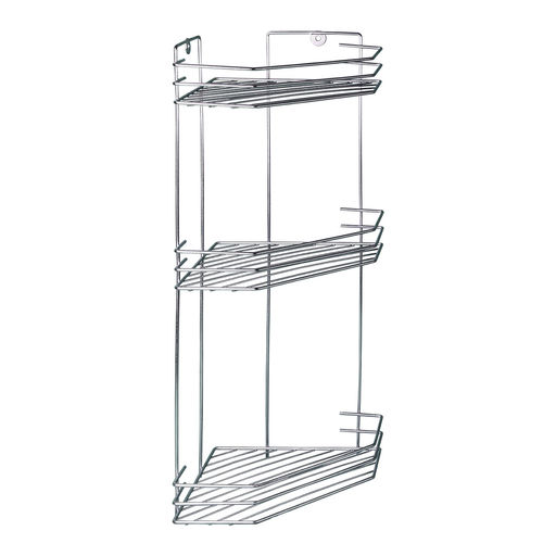 _Полка 3х ярусная угловая, арт. RUS-385062-3 - Полимербыт фото 2