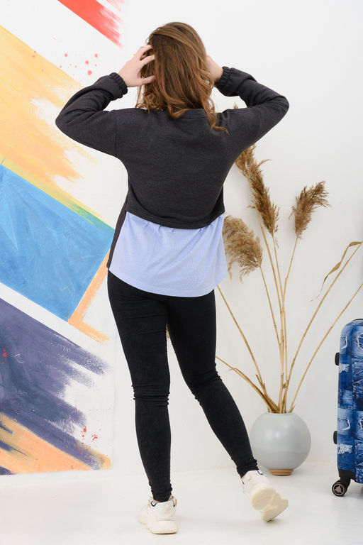 Толстовка 24822 - Натали фото 2