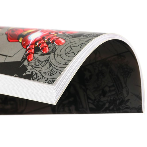 Блокнот на скрепке, А5, 40 листов, Железный человек, Мстители - Marvel фото 4