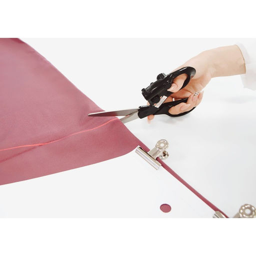 Ножницы закройные, с лазерной указкой, 8", 21 см, чёрные