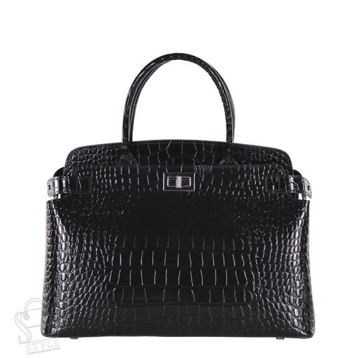 Сумка женская кожаная 8826VG black Vitelli Grassi  в Новосибирске