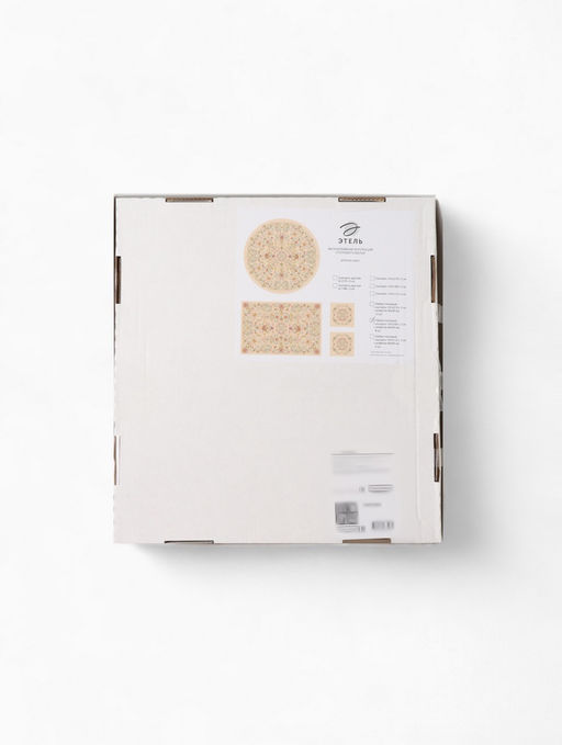 Набор кухонный Этель Floral pattern, скатерть 147?184 2 см с ГМВО, салфетки 40?40 см - 8 шт.