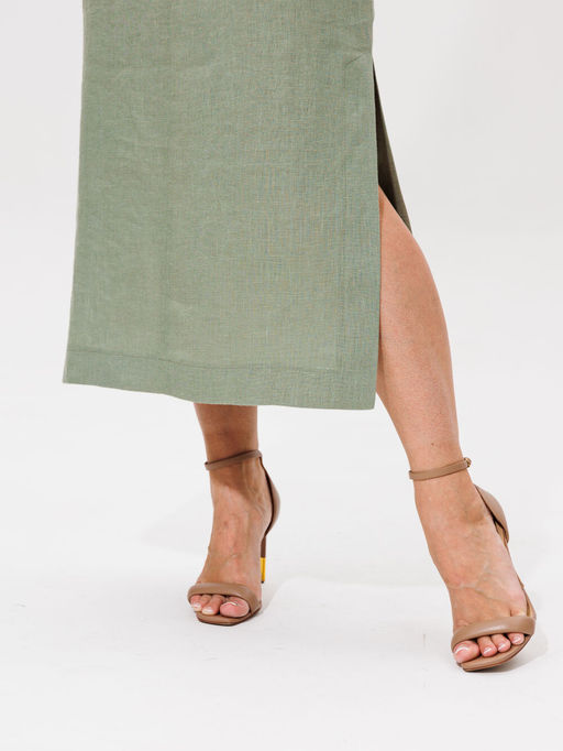 Платье Galean Style 974 хаки