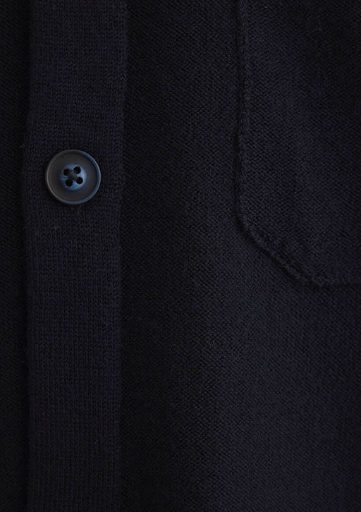 Dugmeli Lacivert H?rka - Mavi фото 7