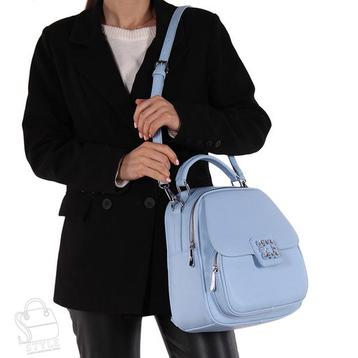 Рюкзак женский 69142 blue Velina Fabbiano-Safenta/30  в Новосибирске