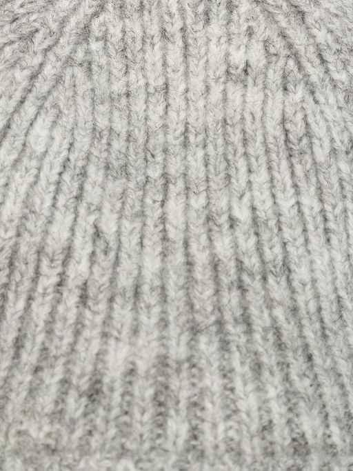 Шапка жен. шерсть+акр LB-M99005 white/grey - Labbra фото 9