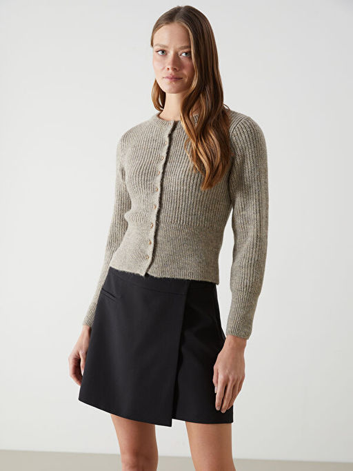 Bisiklet Yaka Kad?n Triko H?rka