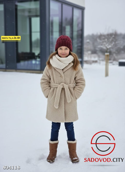 пальто для девочки (барашка) - Bruno фото 3