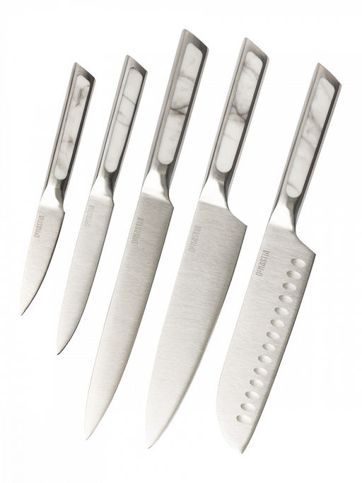 Поварской шеф-нож серый нержавеющая сталь; ручка: ABS пластик - Denastia фото 5