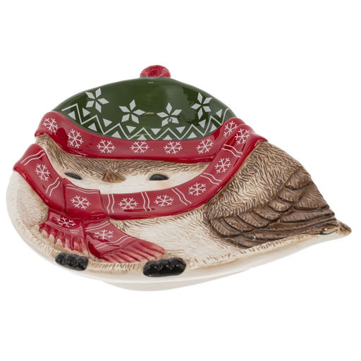 Блюдо "Птичка", L19 W23 H4 см, 2в.