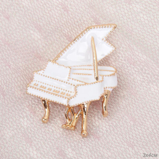 Брошь Рояль / 1200 /уп 12/