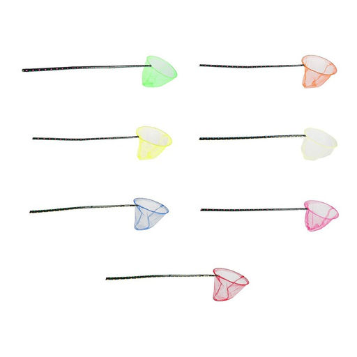 Сачок детский, ручка чёрный горох, 90 см, d=28 см, МИКС