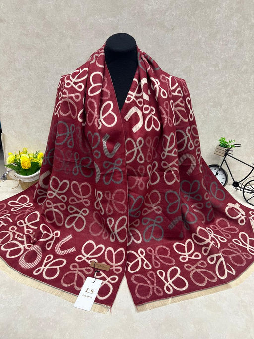 Мягкий палантин из кашемира мультицвет