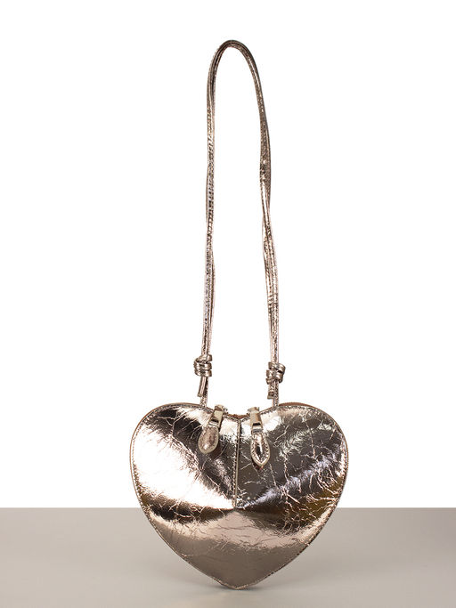 LACCOMA сумка НИ836-бронзовый натуральная кожа хлопок  фото 3