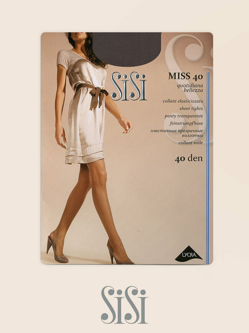 (SiSi) Miss 40 nero  фото 33