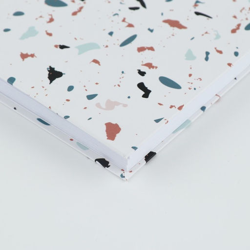 Скетчбук в твердой обложке на гребне А5, 80 л. 100 г/м Мрамор - Artfox фото 3