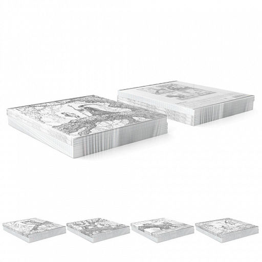 Цена за 5 шт. Тетрадь общая ученическая ErichKrause Монохромная история, 48 листов, клетка, твин-лак_MIX-PACK фото 9