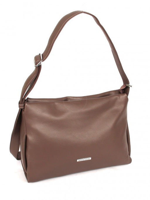 Сумка женская искусственная кожа Marrivina-22575, 1отд+карм/пер, плечевой ремень, капучино SALE 262586 - Adelia фото 6