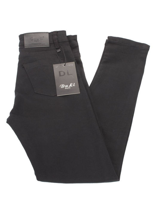 W592 BLACK Джеггинсы женские - Fashion фото 2