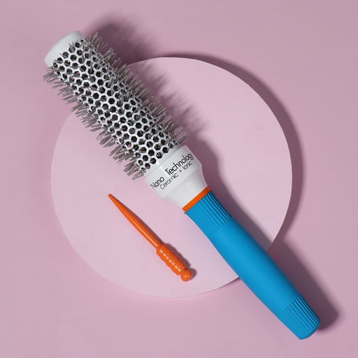 Брашинг керамический, продуваемый, прорезиненная ручка, d=32/50 мм, 27(±1) см