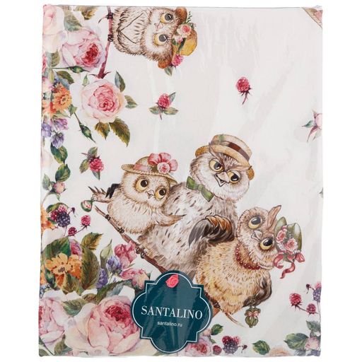 СКАТЕРТЬ ВИНТАЖ. СОВУШКИ 140Х180 ,КРЕМОВЫЙ, 100 - Lefard фото 2