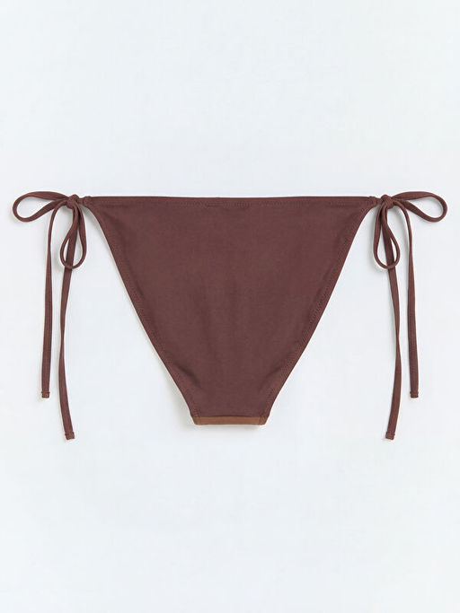 Ta?l? Yanlardan Ba?lamal? Kad?n Bikini Alt?