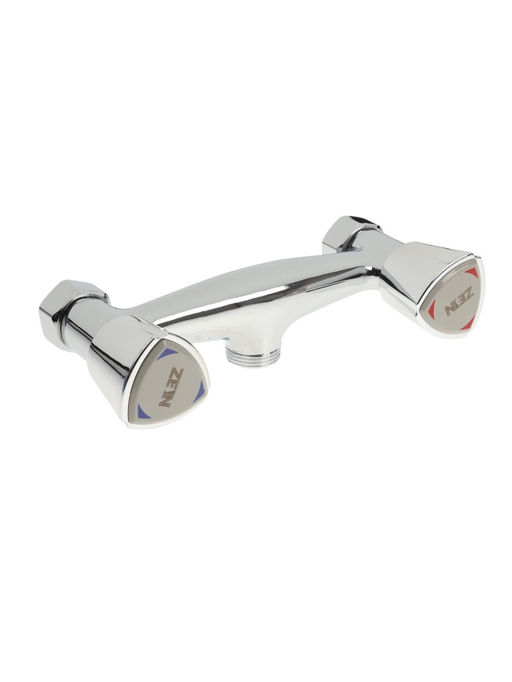 Смеситель для душа ZEIN Z4196, вентильный, шланг 150 см, лейка 5 режимов, хром