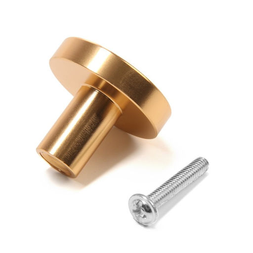 Ручка-кнопка мебельная CAPPIO PK325, d=30 мм, золото, 8 шт. TMP .