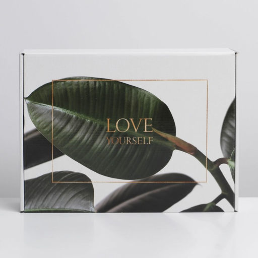 Коробка подарочная складная, упаковка, «Тропики», УФ-лак, 30.5 х 22 х 9.5 см