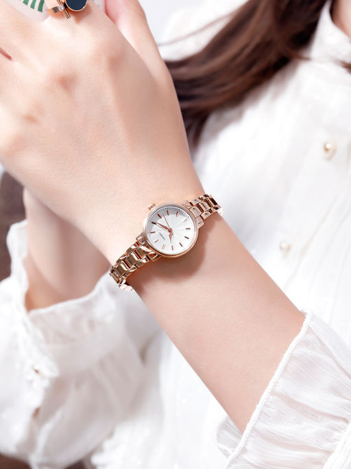 Часы наручные Skmei женские кварцевые 1410rose-gold