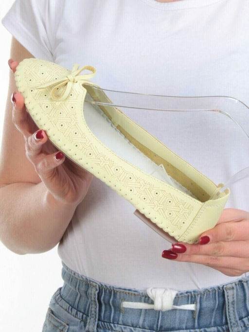 07-PDXL31-3 YELLOW Балетки (натуральная кожа)