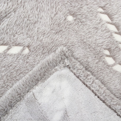 Плед светящийся в темноте «Этель. Candy cane», 180×200 см, корал-флис, 220 г/м²