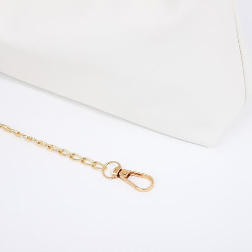 Сумка женская на молнии, белая