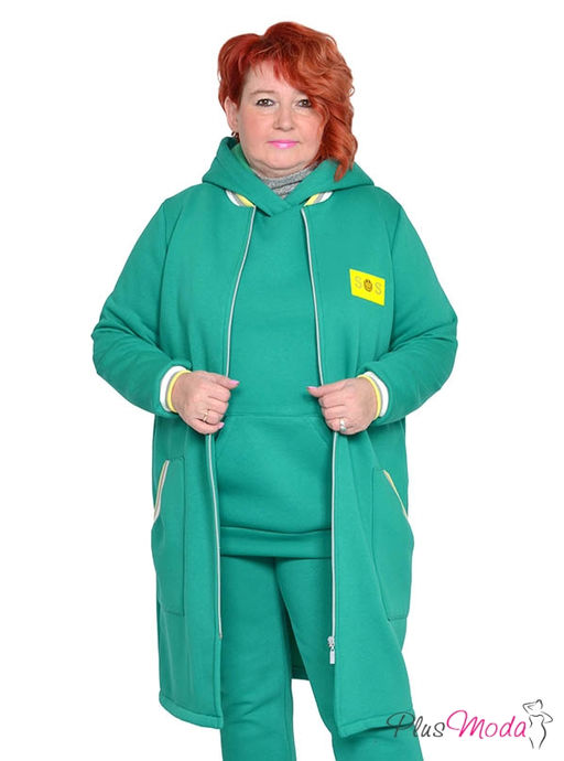 Толстовка Модель №1871 размеры 44-84 - Plusmoda фото 7