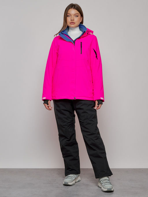 Горнолыжный костюм женский зимний розового цвета 005R - Chunmai фото 20