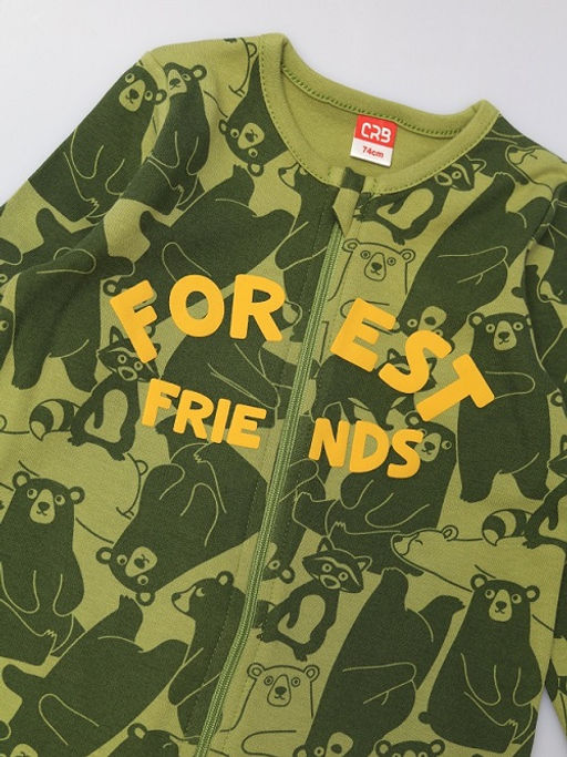 CRB wear / CWBB 90277-37-429 Комбинезон для мальчика,зеленый  фото 2