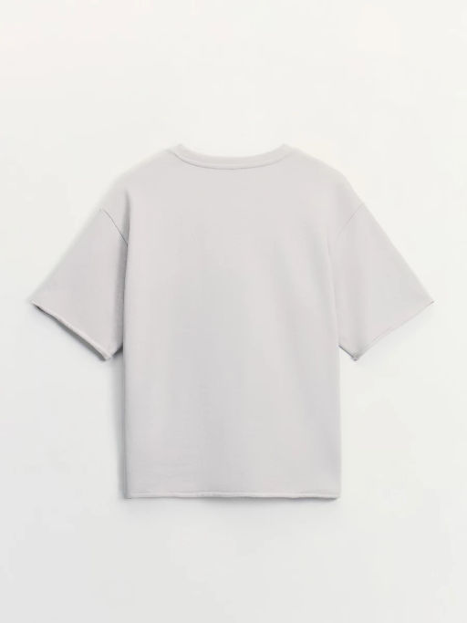 Футболка с необработанными краями ZR2605043406-30 / Zarina