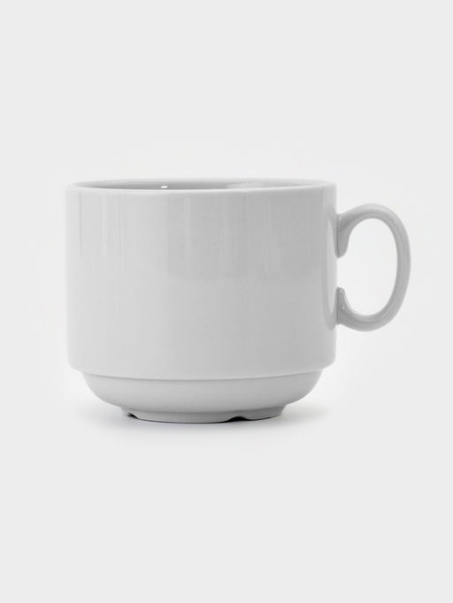 Чашка Добрушский завод «Капучино», 280 мл, фарфор, белая