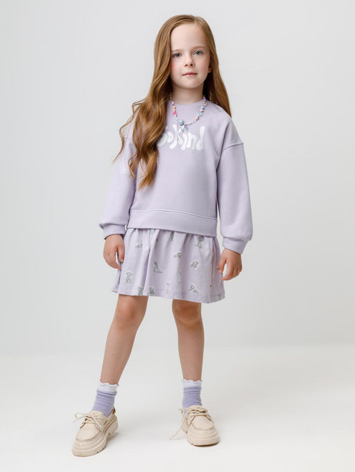 КР 5957/сиреневый 3710 к647 платье для дев