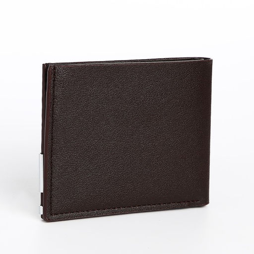 Портмоне мужское без застёжки, отдел для карт, для купюр, цвет коричневый - Simaland фото 2