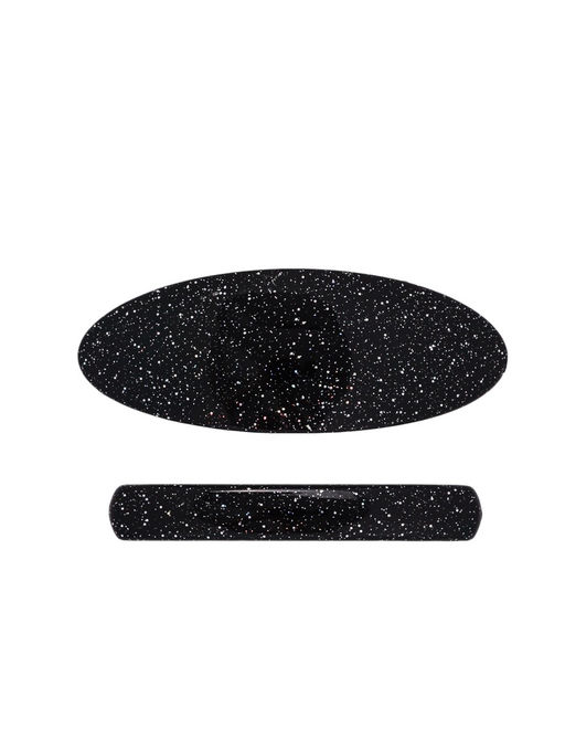 Цена за 2 шт. Заколка - автомат для волос «Звёздное небо», набор 2 шт., 9 см и 7.5 см