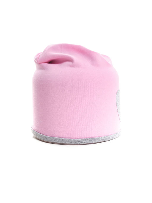 Шапка с сердцем UD 3013 бирюза - Mini maxi фото 5